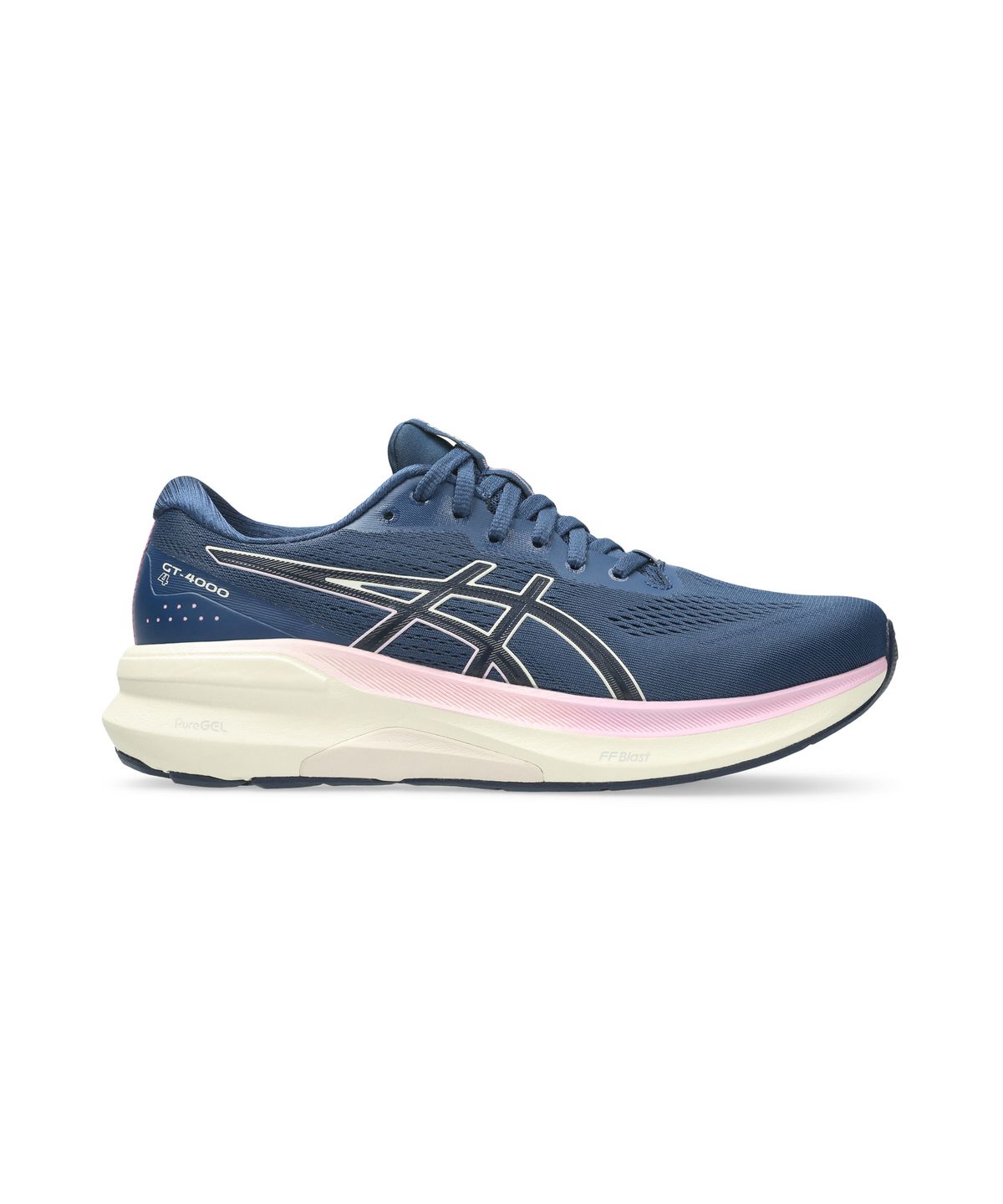 아식스(ASICS) GT-4000 4 우먼 와이드 - 인디펜던스 블루:헤이즈 라일락 / 1012B673-402