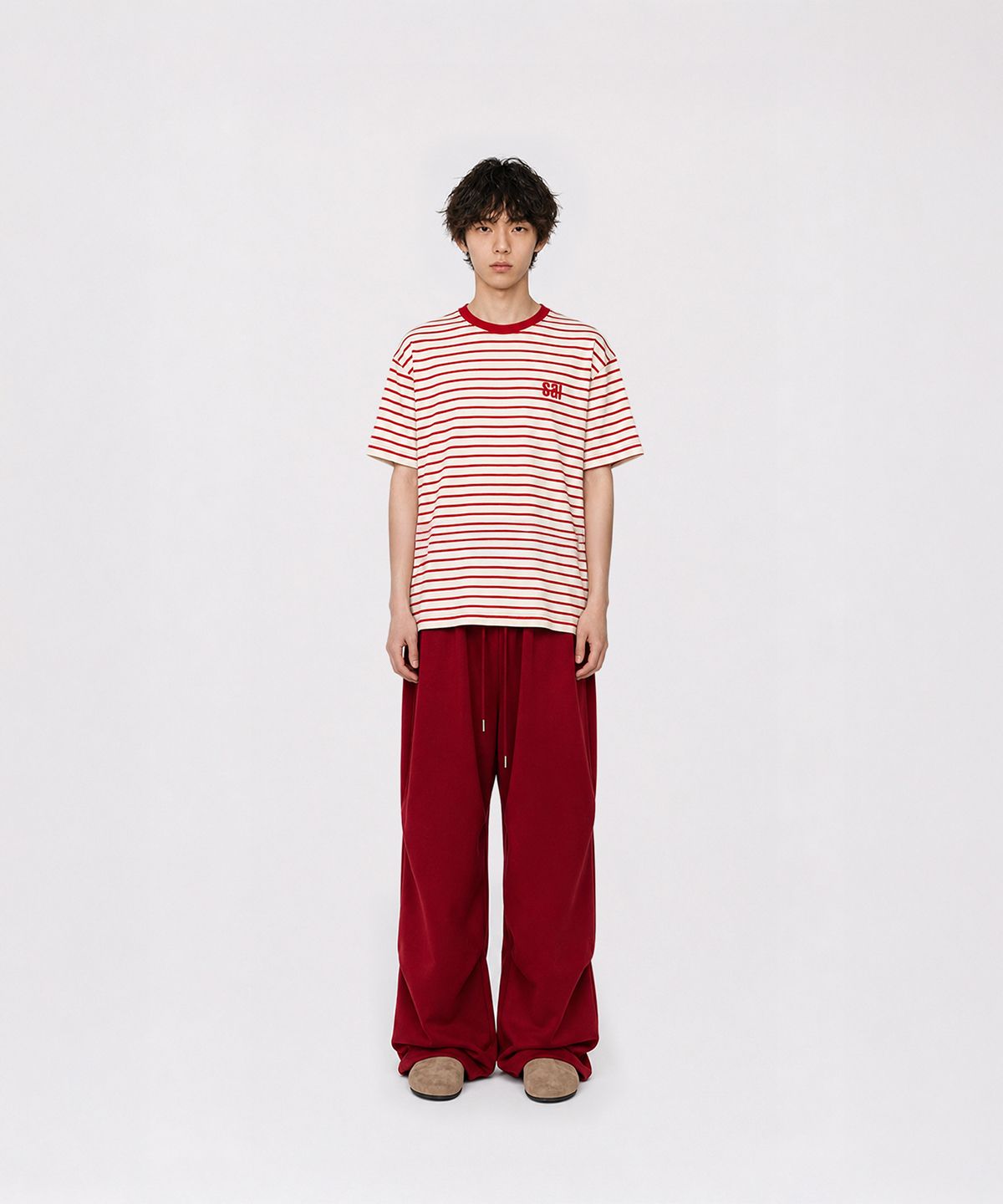 사일라스(SAILAS) T06 Stripe Ringer_RD