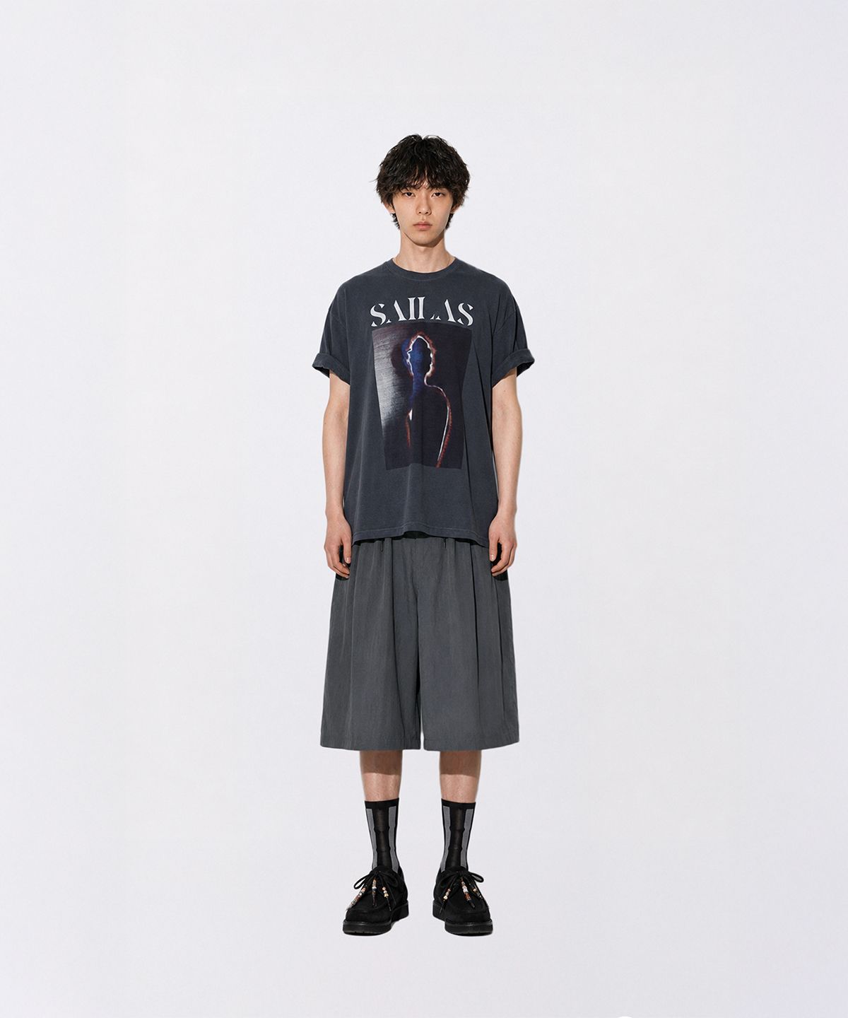 사일라스(SAILAS) P03 Pleats Shorts_CC