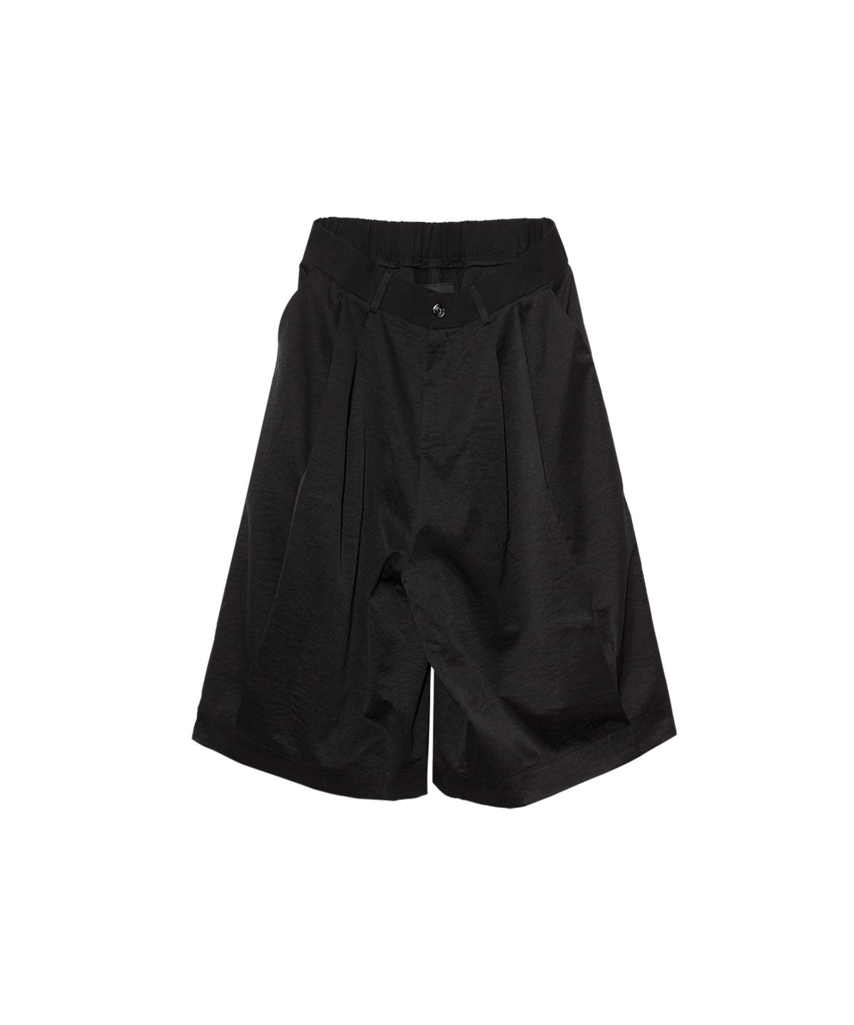 사일라스(SAILAS) P03 Pleats Shorts_BK