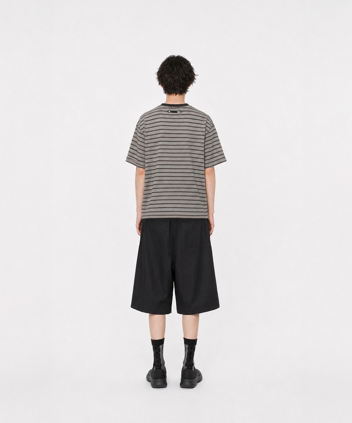 사일라스(SAILAS) P03 Pleats Shorts_BK