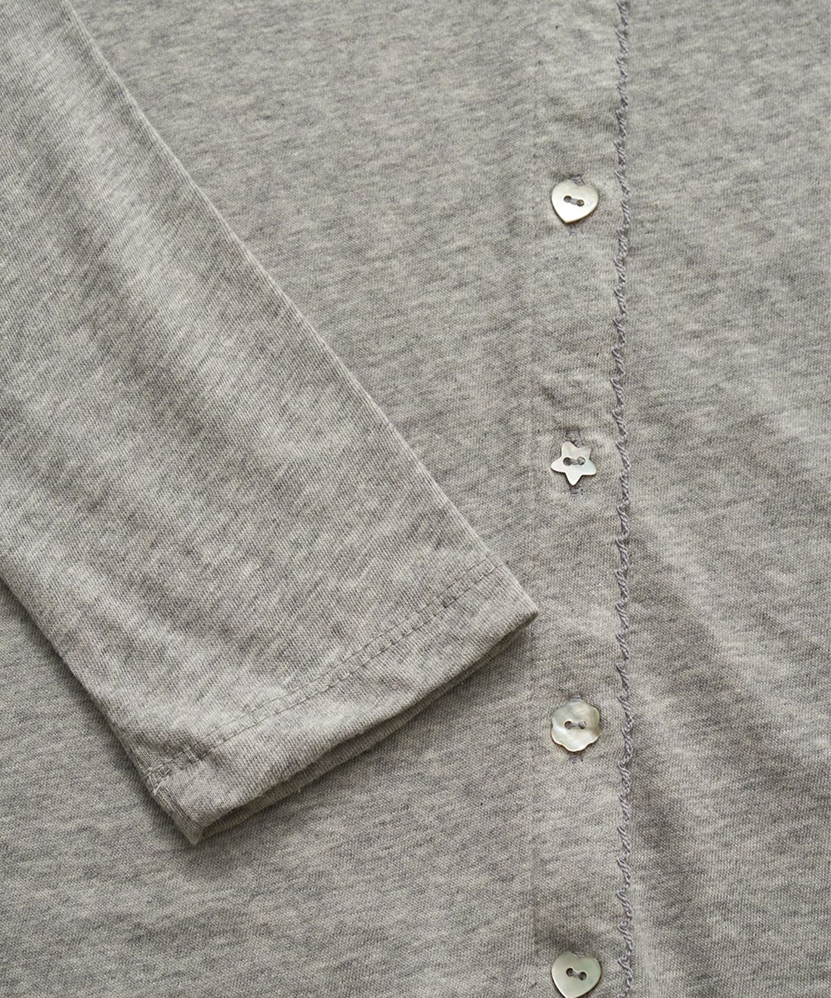 더바넷(THEBARNNET) Roen Sheer Cardigan_Grey