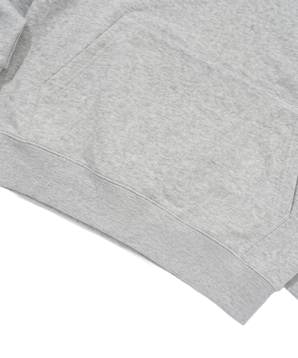 모노파틴(MONOPATIN) tms bxng french terry oversized hoodie - melange gray