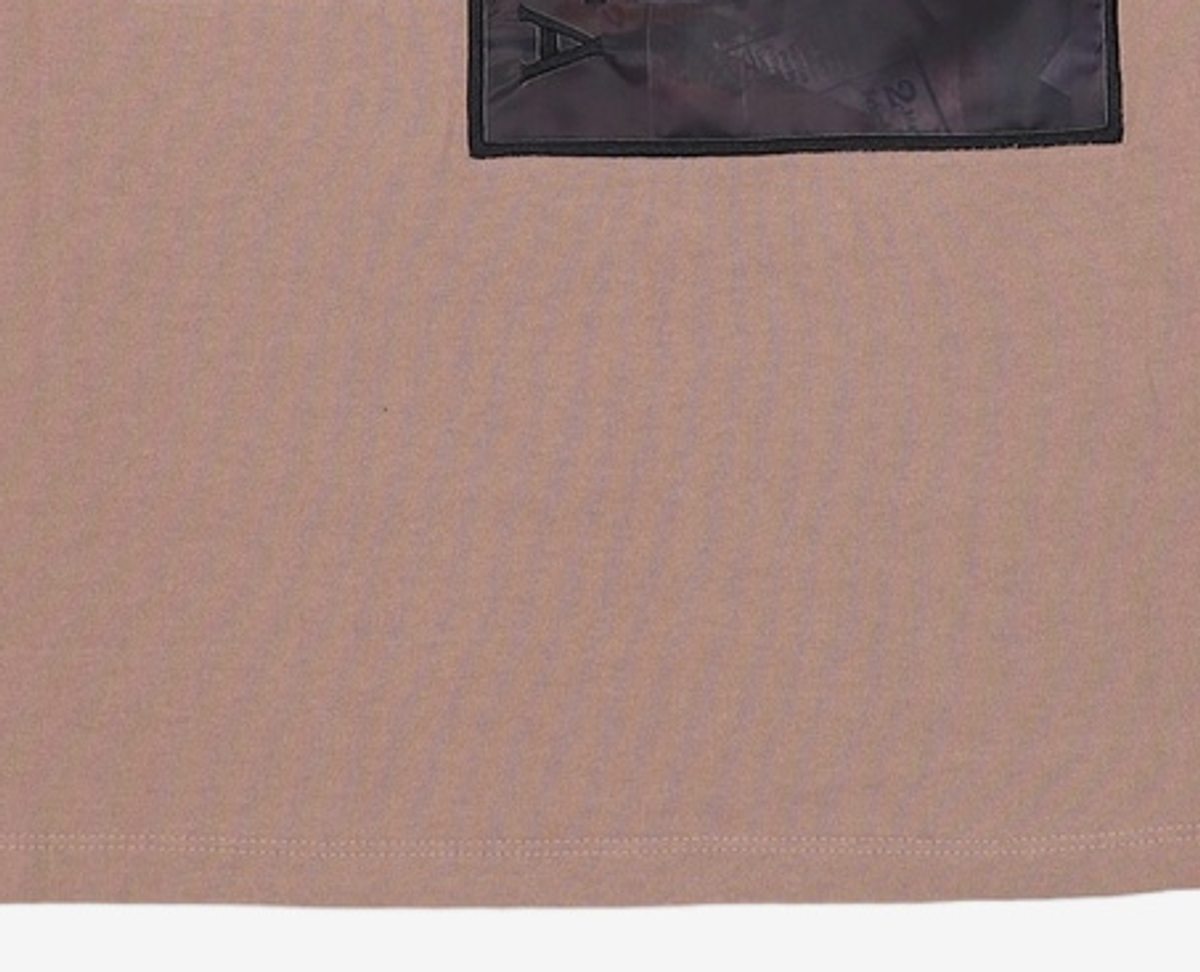 메종미네드(MAISON MINED) CAMERATA PATCH LONG SLEEVE BEIGE L