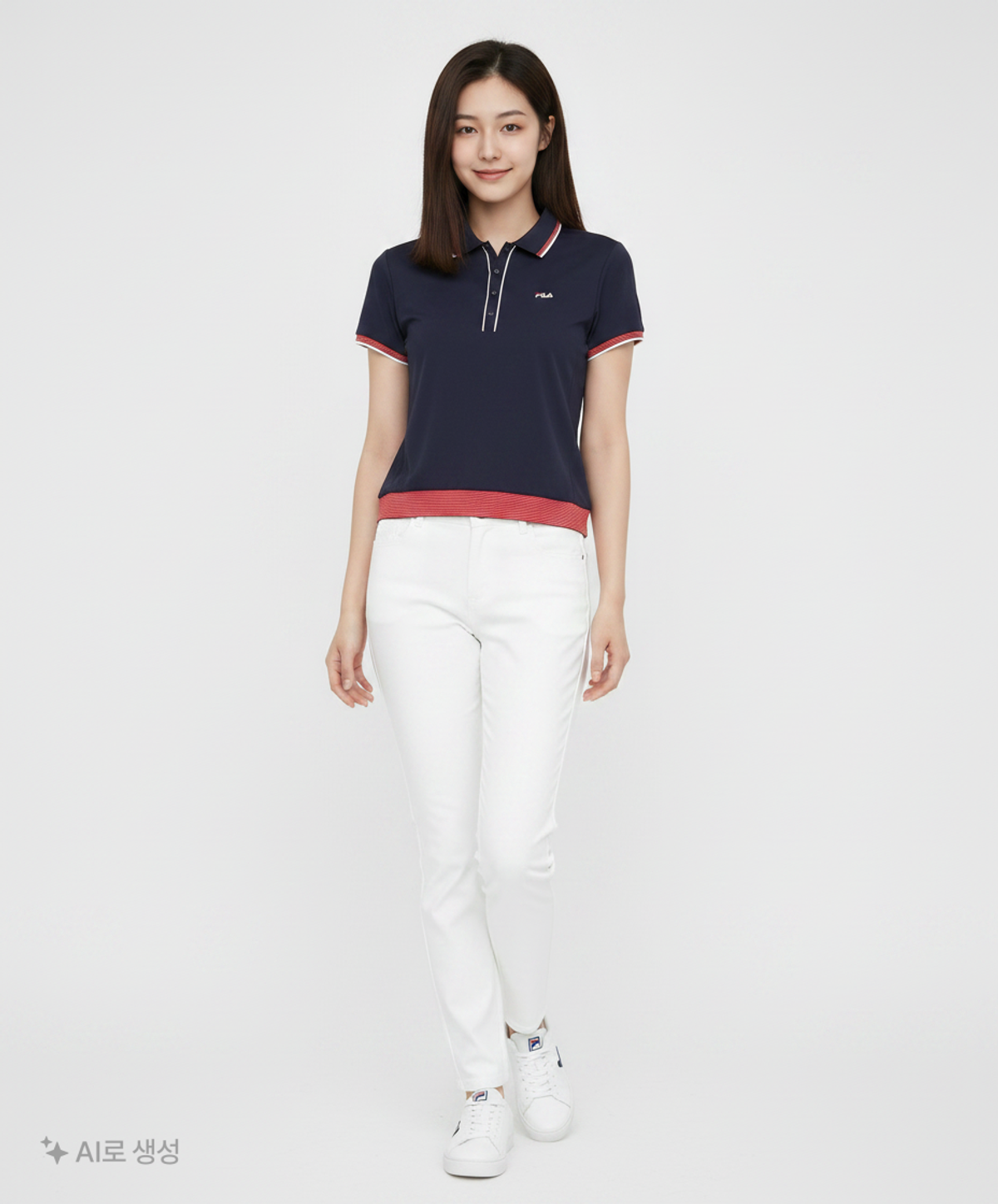 휠라(FILA) 피케/카라 티셔츠 90