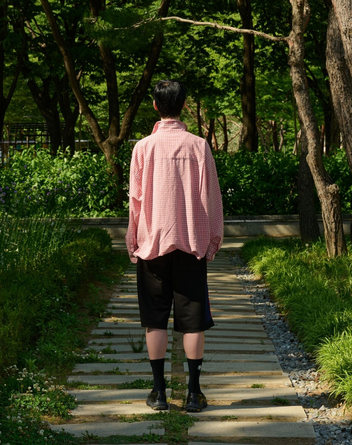 오디너리피플(ORDINARY PEOPLE) RE : Shape Memory Wire Shirt [RED]