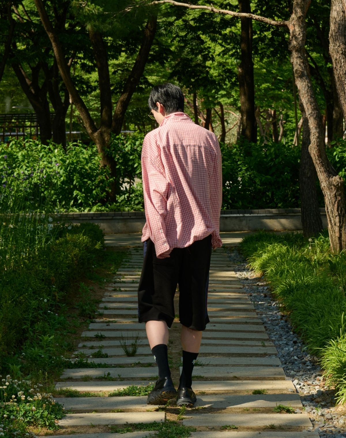 오디너리피플(ORDINARY PEOPLE) RE : Shape Memory Wire Shirt [RED]