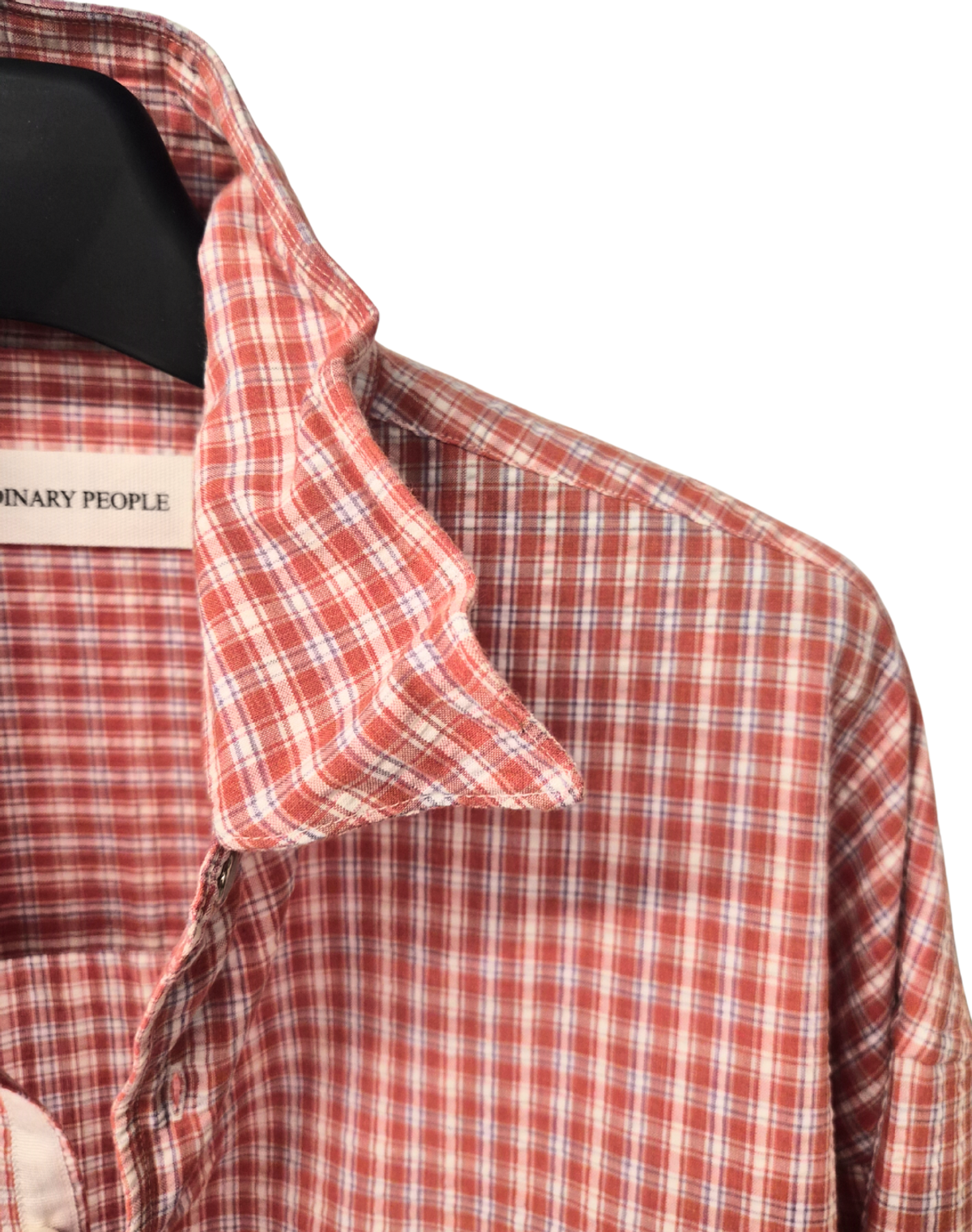 오디너리피플(ORDINARY PEOPLE) RE : Shape Memory Wire Shirt [RED]