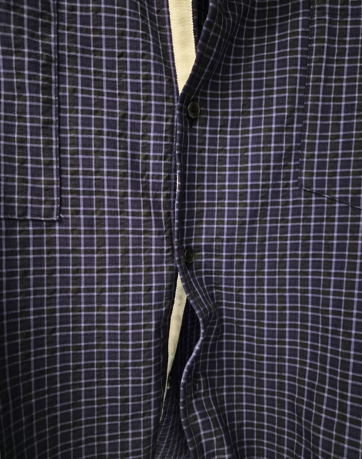 오디너리피플(ORDINARY PEOPLE) RE : Shape Memory Wire Shirt [PURPLE]