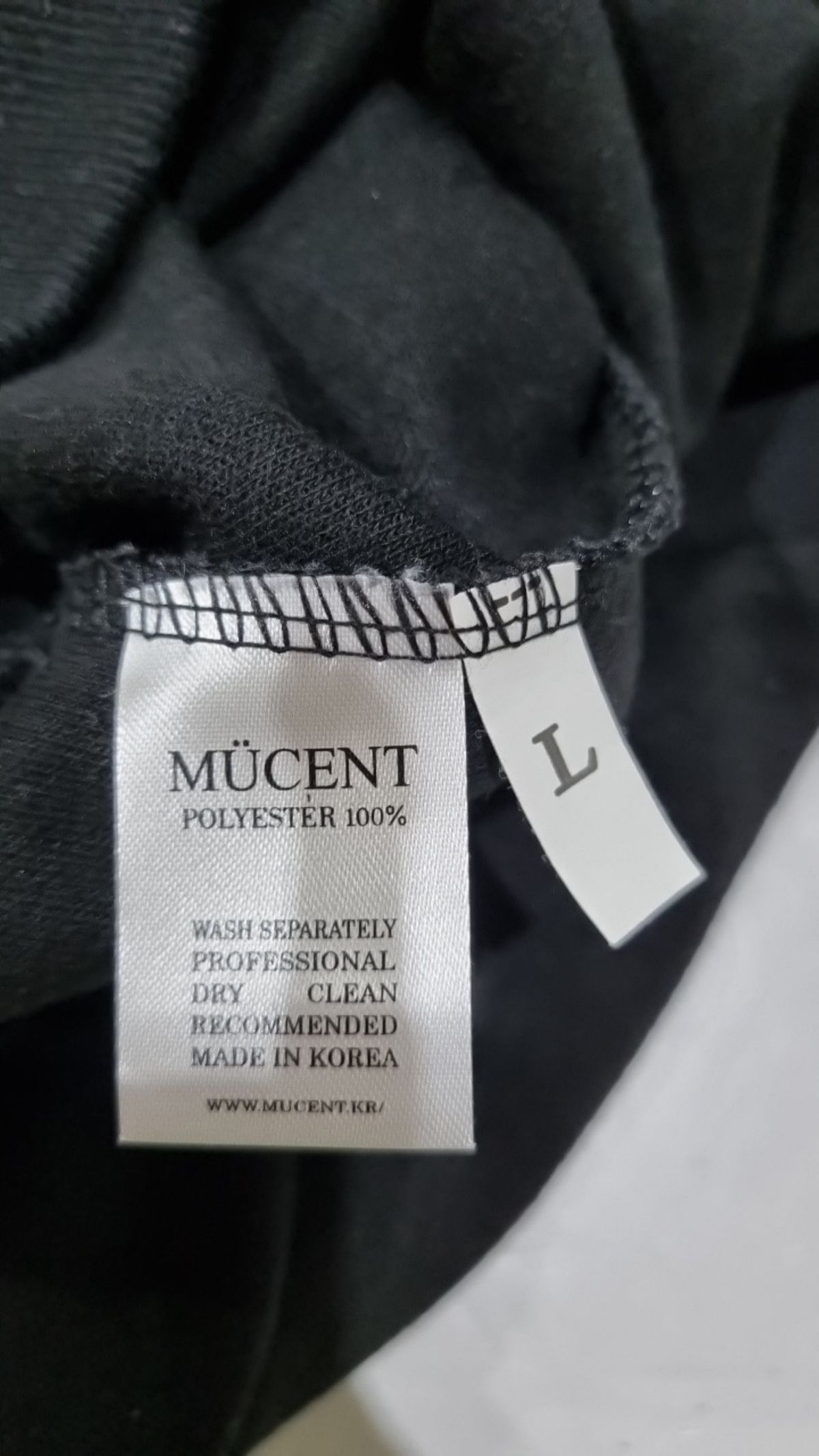 무센트(MUCENT) 맨투맨/스웨트셔츠 L