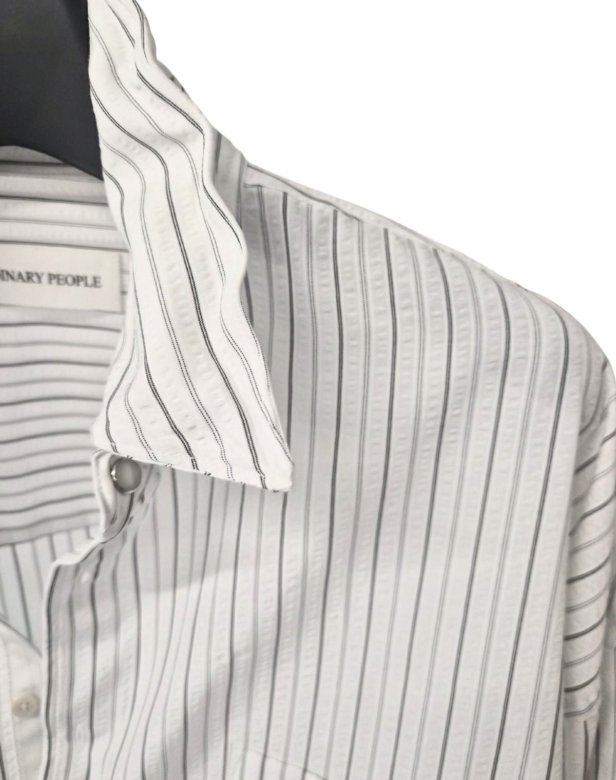 오디너리피플(ORDINARY PEOPLE) RE : Shape Memory Wire Shirt [WHITE]