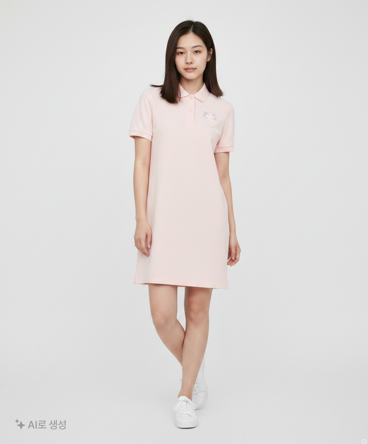 아디다스(ADIDAS) 폴로 드레스 - 핑크 / IP3754 XS