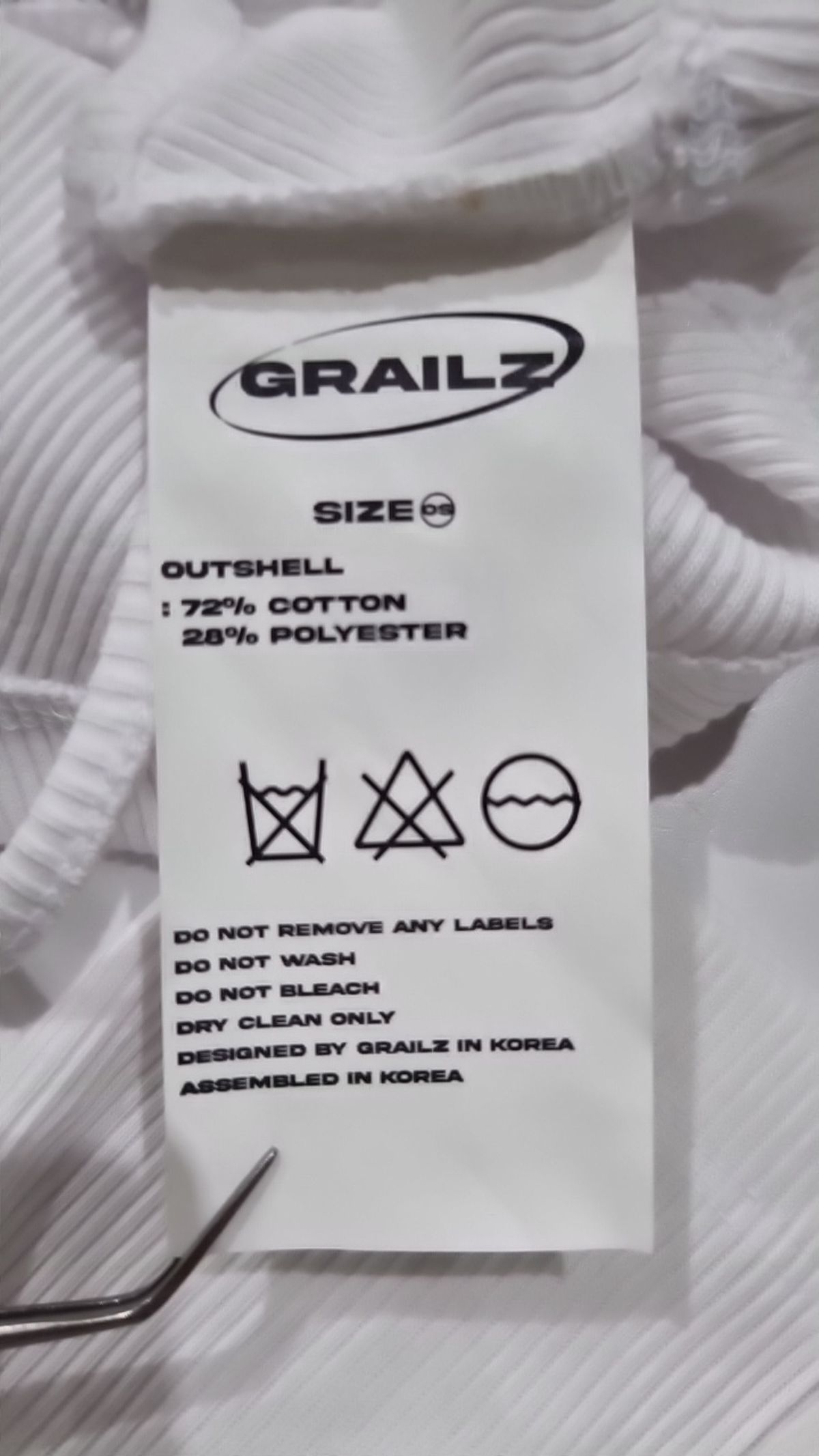 그레일즈(GRAILZ) 긴소매 티셔츠 OS