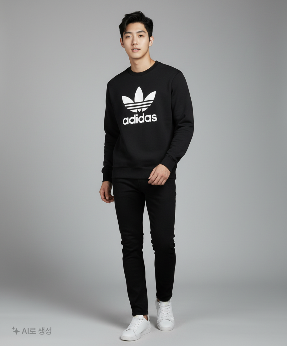 아디다스(ADIDAS) 맨투맨/스웨트셔츠 100