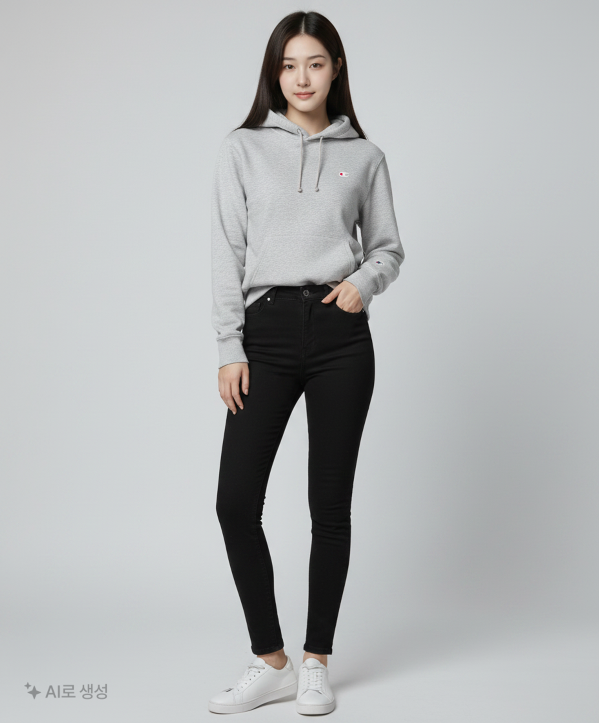 챔피온(CHAMPION) 후드 티셔츠 S