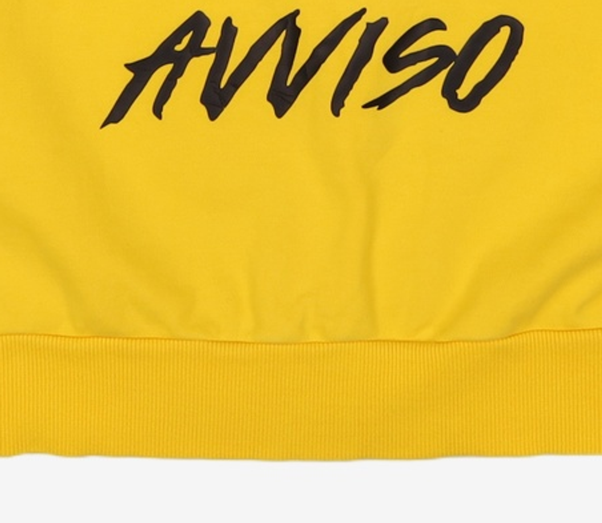 아비쏘(AVVISO) Importante Sweat Shirt (Yellow) L