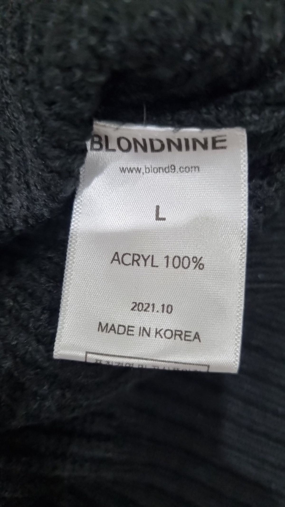 블론드나인(BLOND9) 니트/스웨터 L