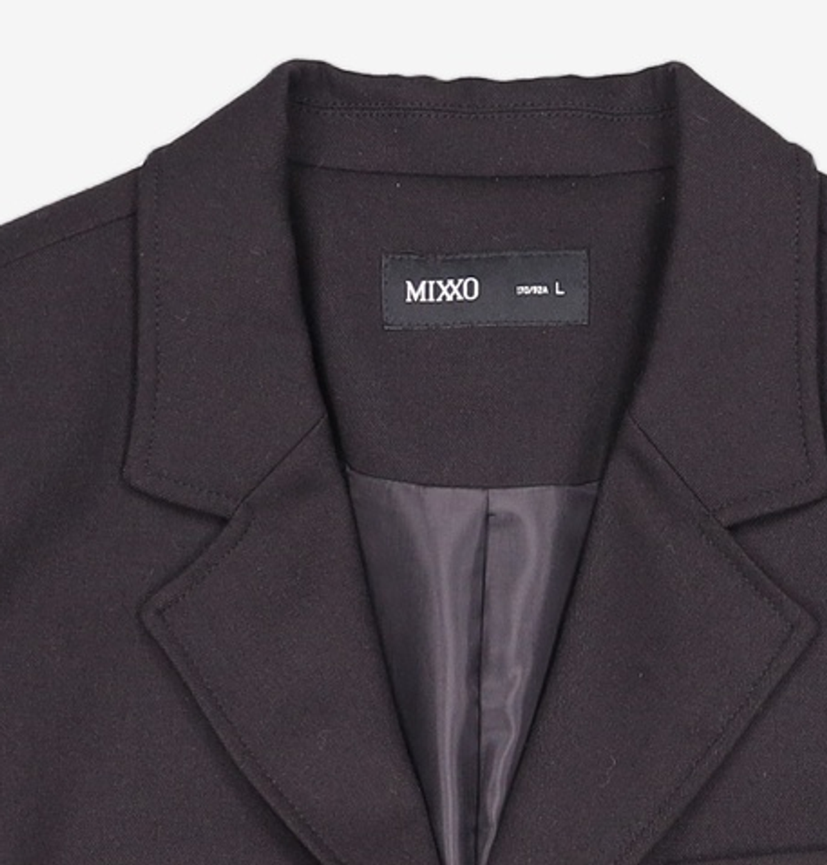 미쏘(MIXXO) 테일러드 오버핏 싱글 자켓 MIWJKD32PB L