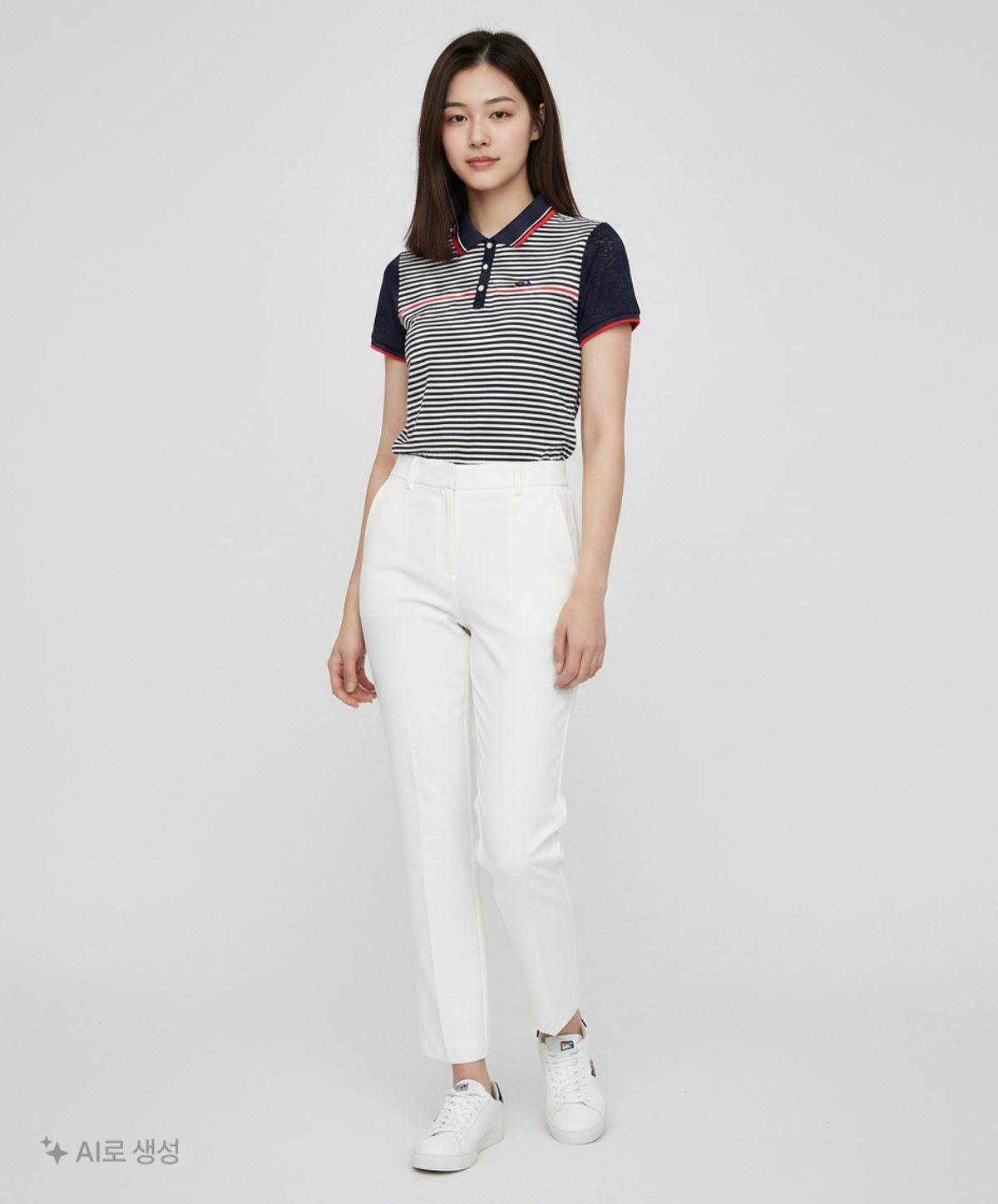 휠라(FILA) 피케/카라 티셔츠 90