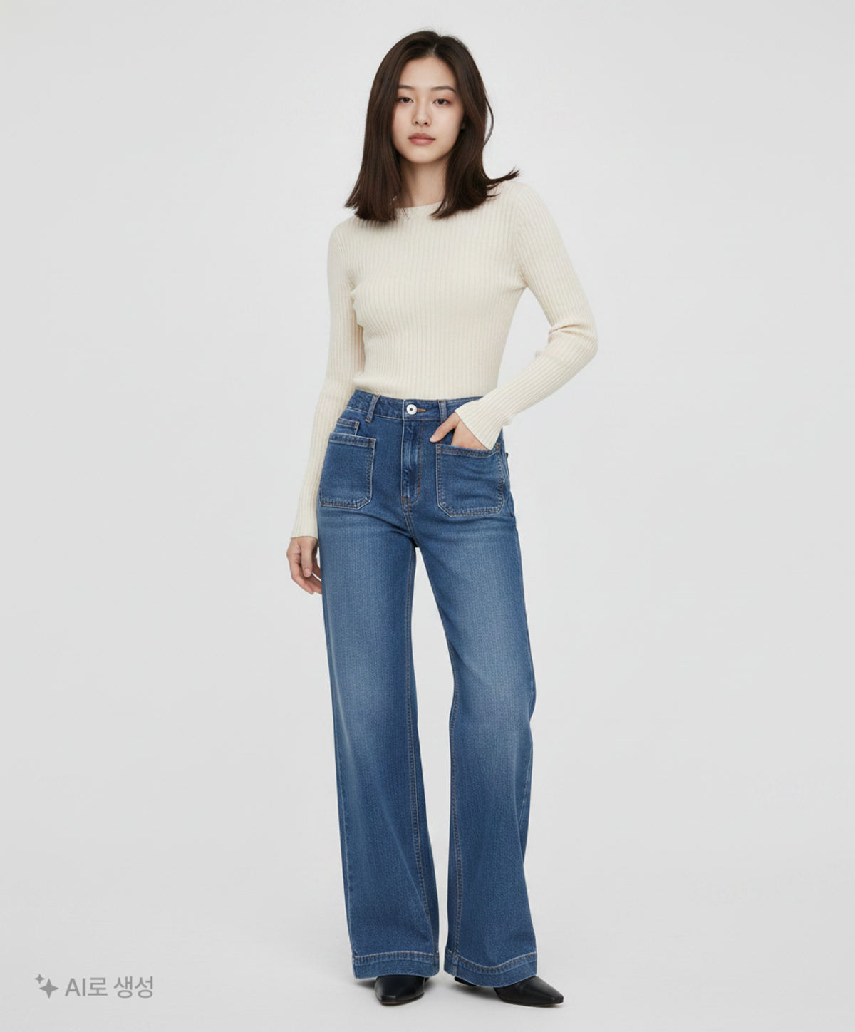 러브 포 로브(love for robe) 청/데님 팬츠 S