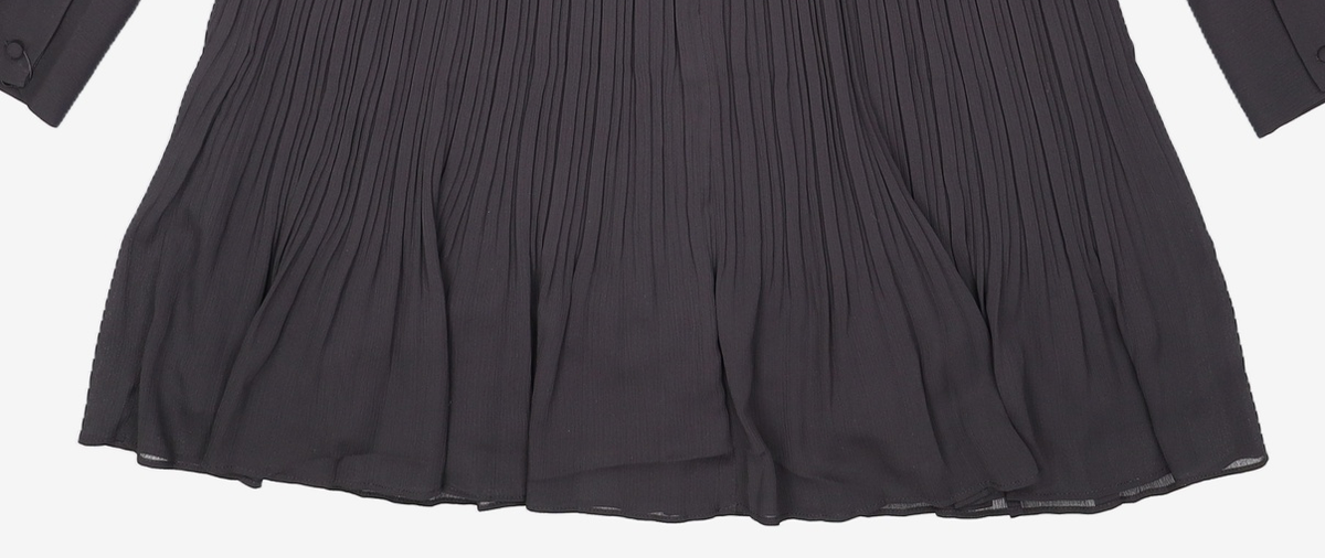 미쏘(MIXXO) 플리츠 미니 원피스 MIWOWB331G L