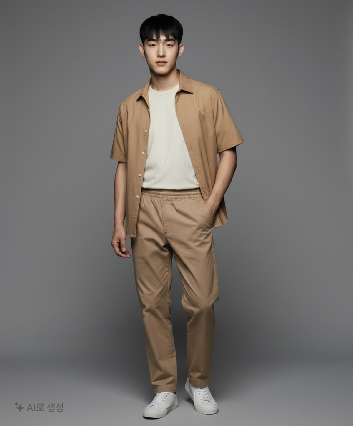 유니클로(UNIQLO) 코튼 팬츠 M