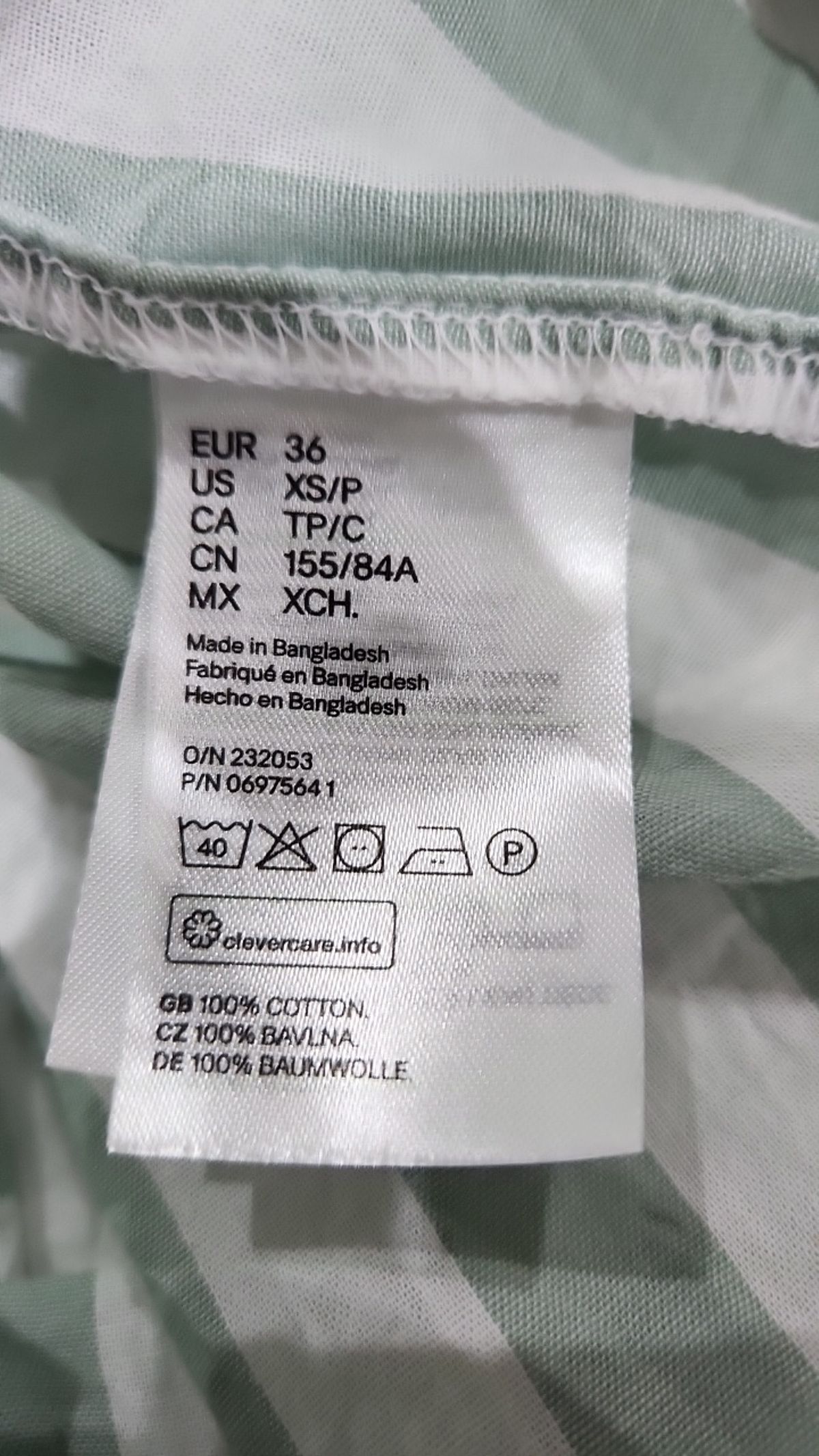 디바이디드에이치앤엠(DIVIDED H&M) 캐주얼 셔츠 EUR36
