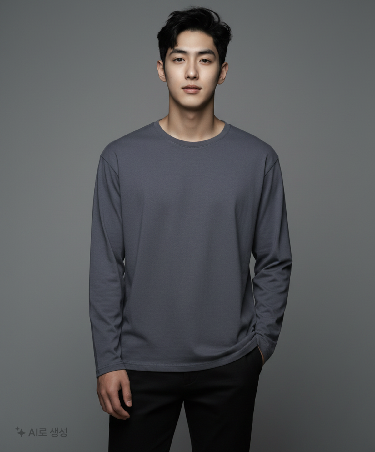 에두아르도(EDUARDO) 긴소매 티셔츠 100