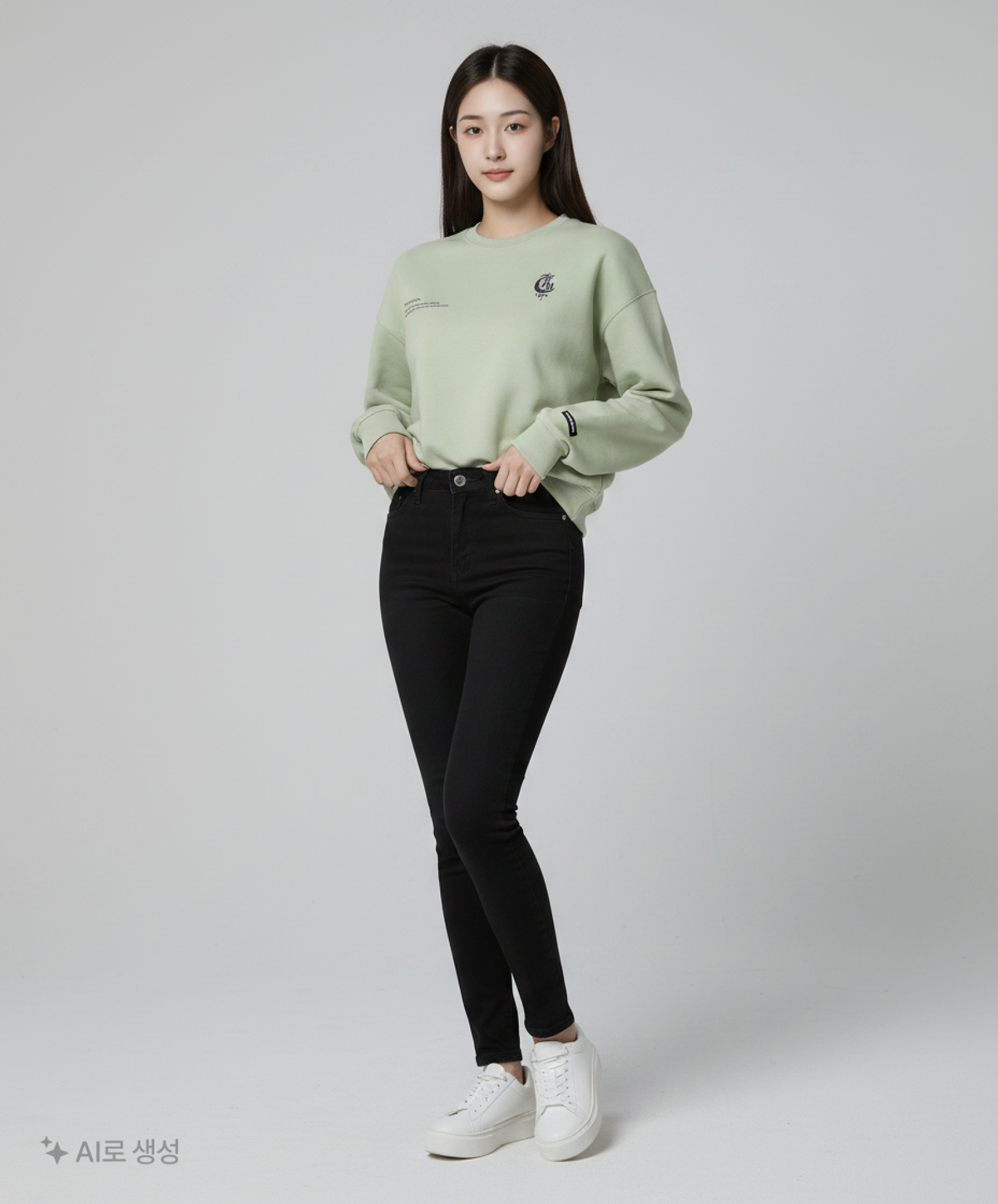 팬시클럽(FANCY CLUB) 맨투맨/스웨트셔츠 OS