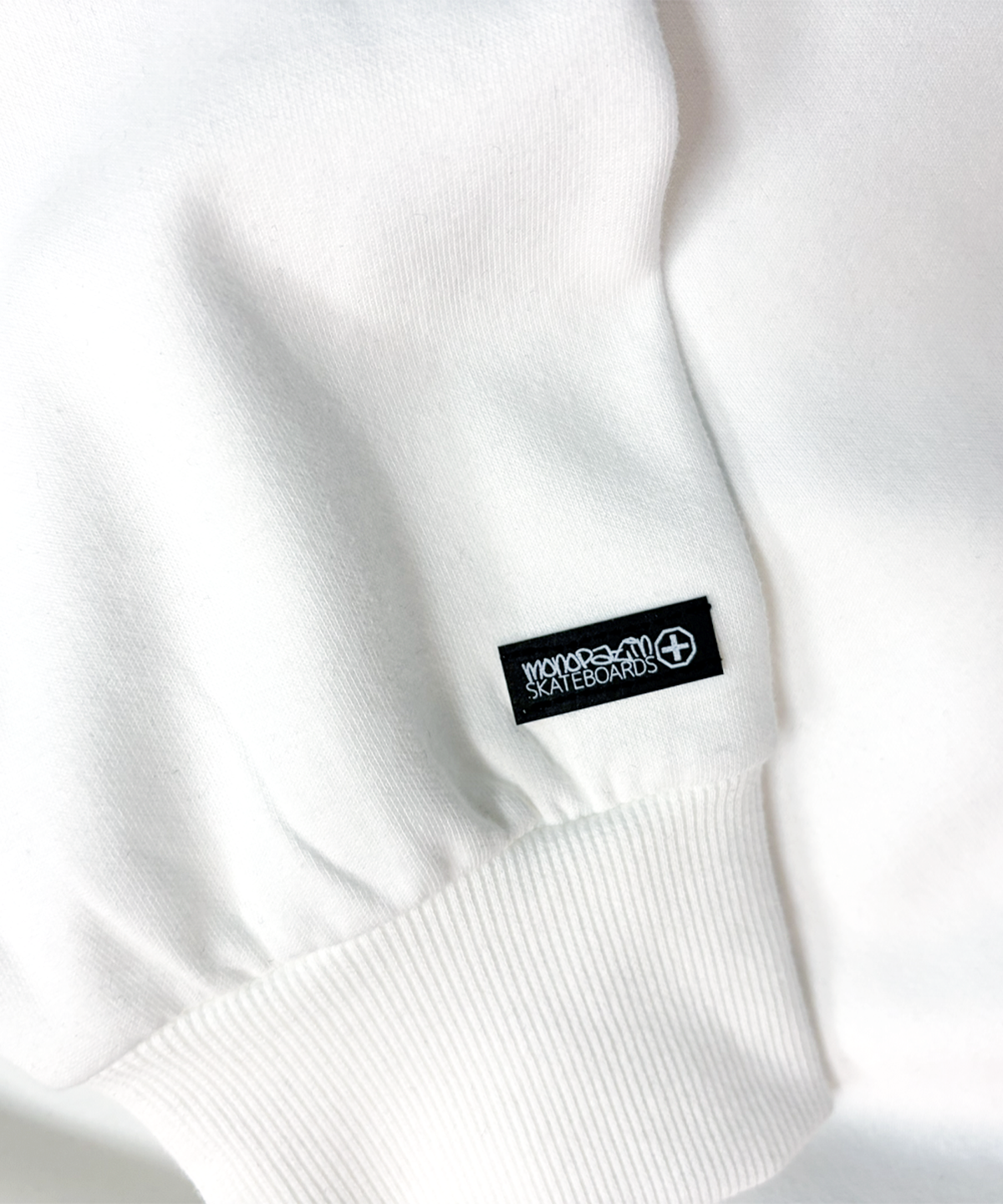 모노파틴(MONOPATIN) tms bxng interlock oversized sweatshirt - off white II