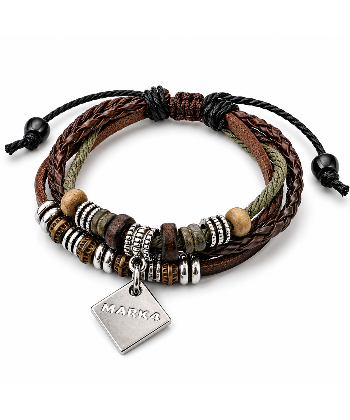 마크-4(MARK-4) NOMAD LEATHER BRACELET