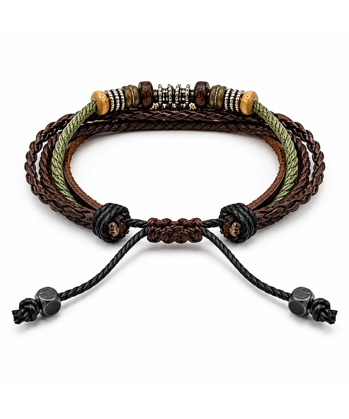 마크-4(MARK-4) NOMAD LEATHER BRACELET
