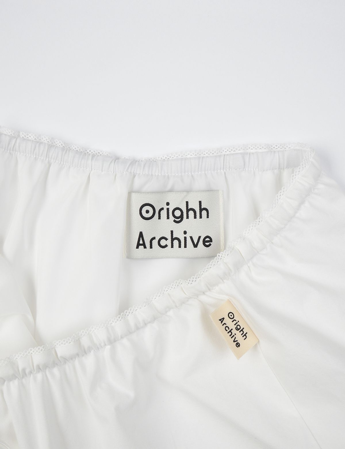 오라이(ORIGHH) 로맨틱 바인 레이스 미니 스커트_화이트