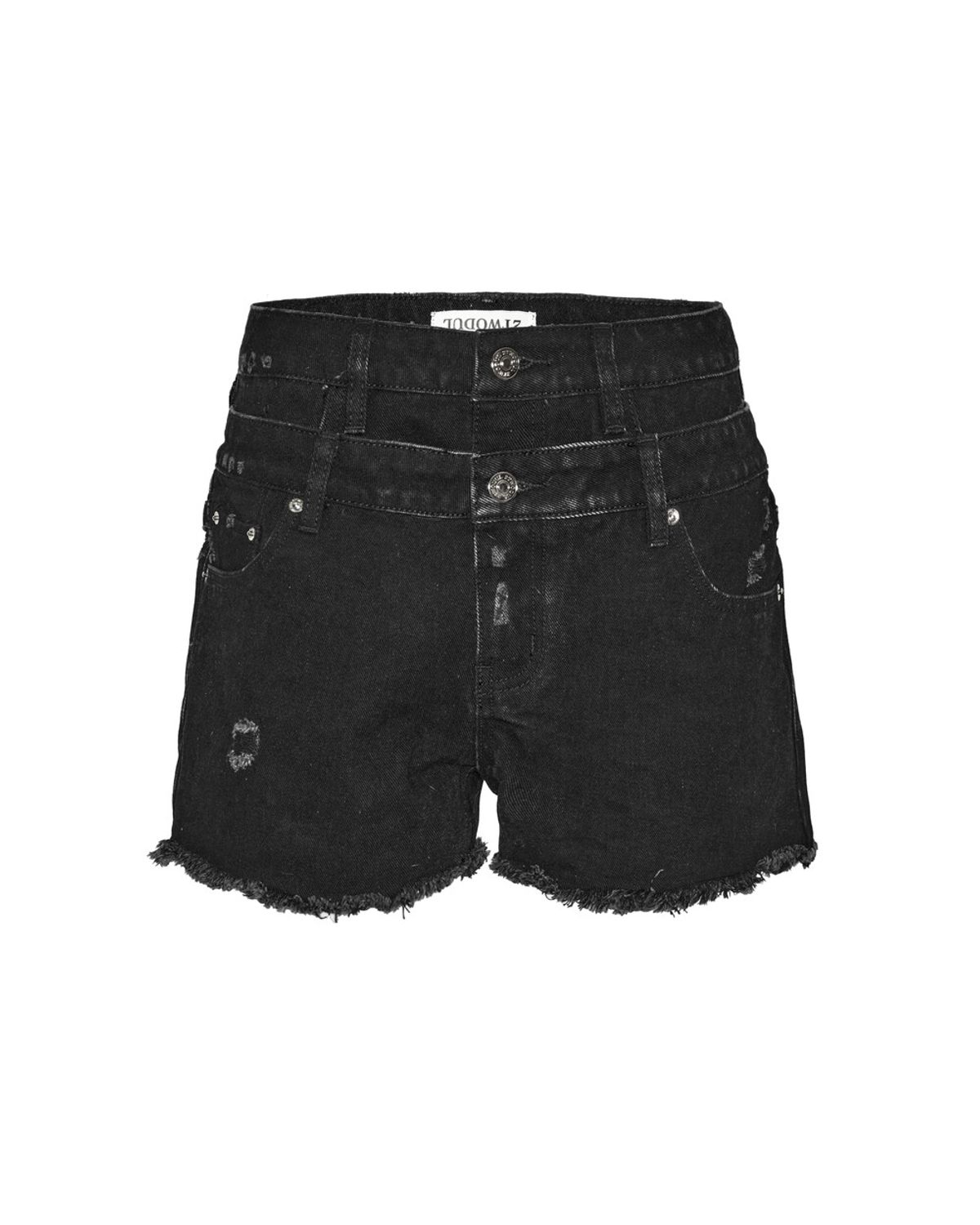 이투둘(222) LAYERED DENIM 003 (BLACK)