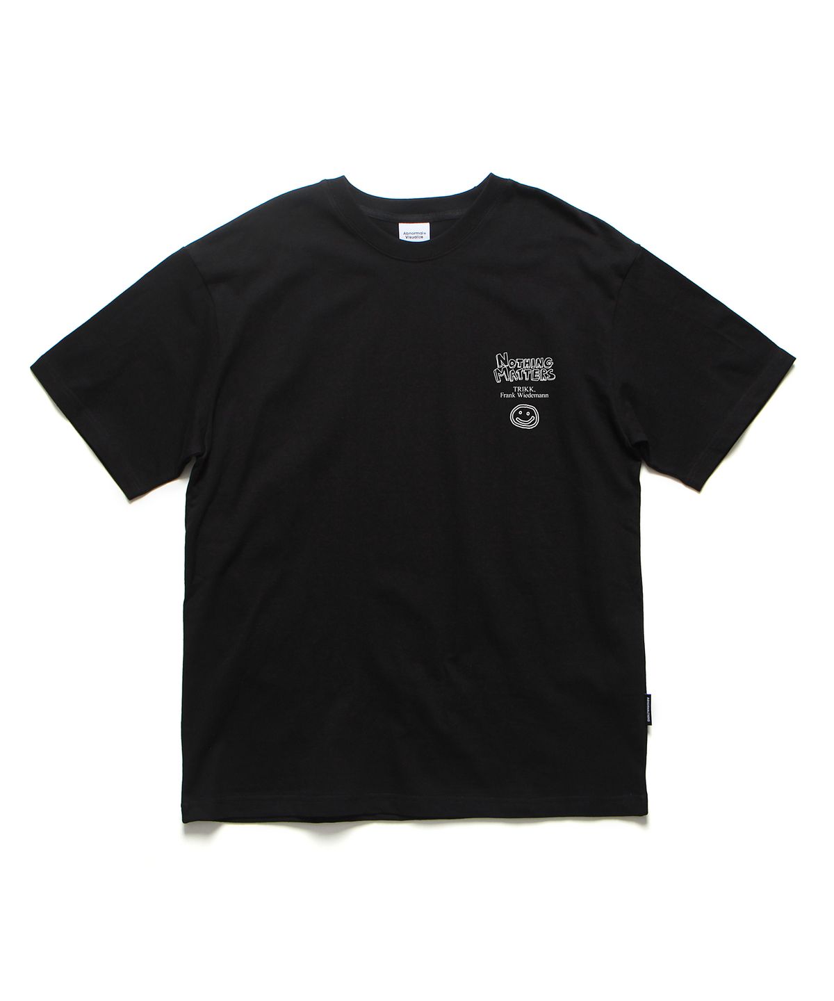 앱놀머씽(ABNORMALTHING) NMS 오버핏 티셔츠 화이트 (NMS T-SHIRT WHITE)