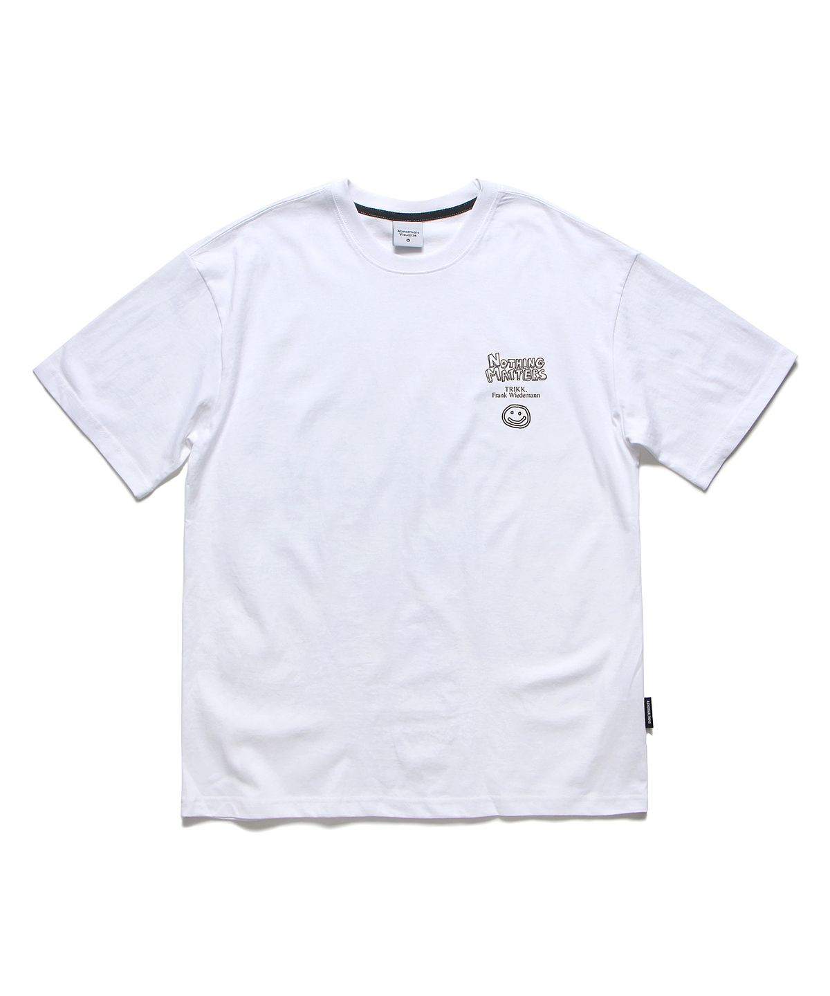 앱놀머씽(ABNORMALTHING) NMS 오버핏 티셔츠 차콜 (NMS T-SHIRT CHARCOAL)