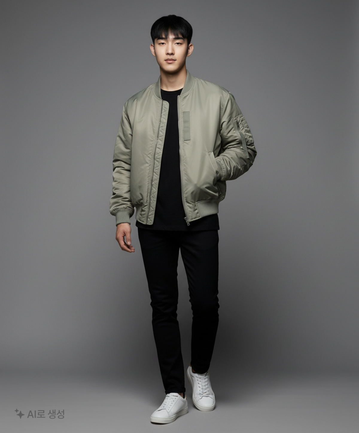 폴햄(POLHAM) 항공 점퍼/블루종/MA-1 XXL