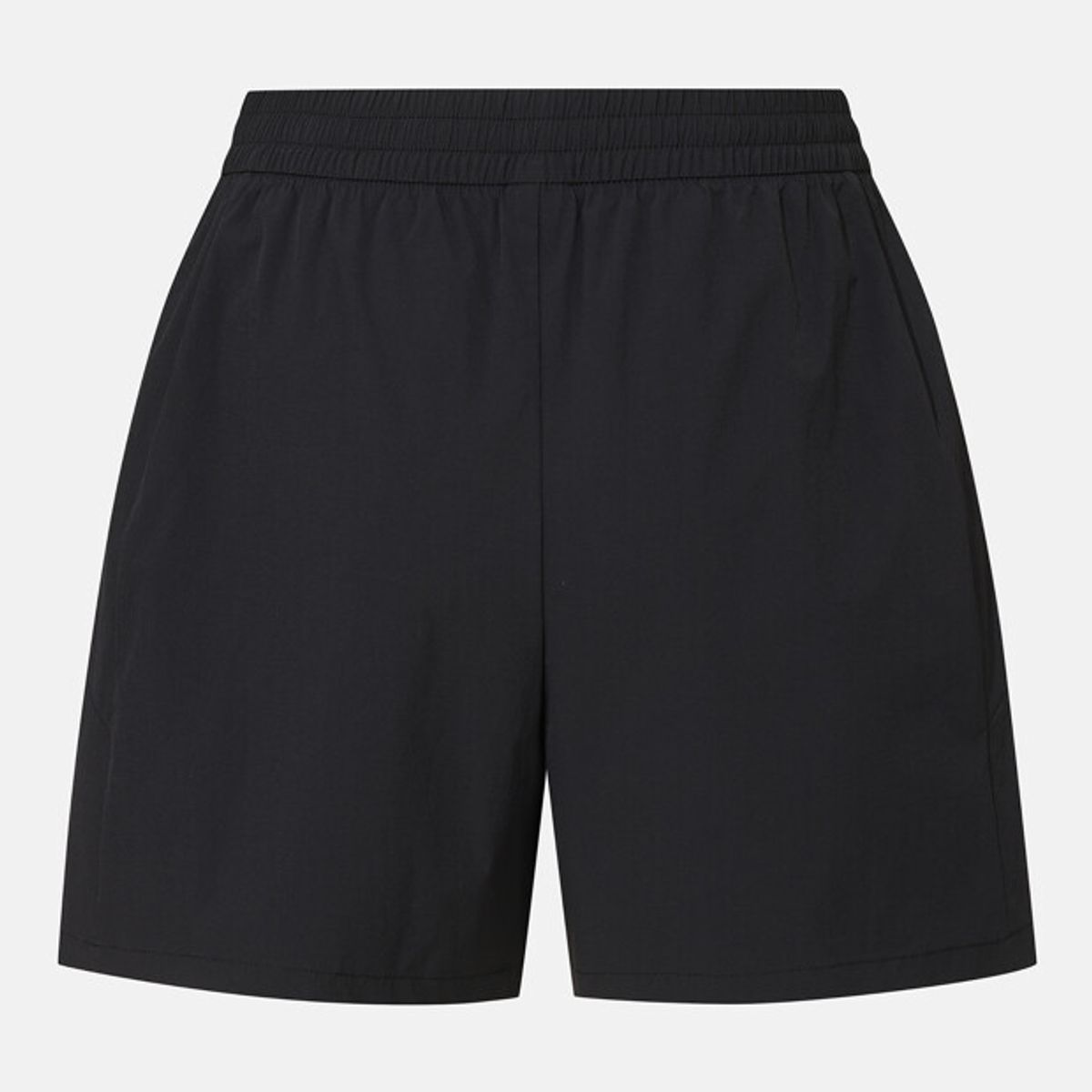 데상트(DESCENTE) 여성 4.5인치 우븐 쇼츠 블랙 SR322PHP72