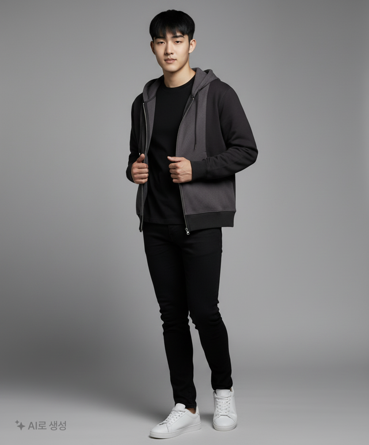 제로(XERO) 후드 집업 M