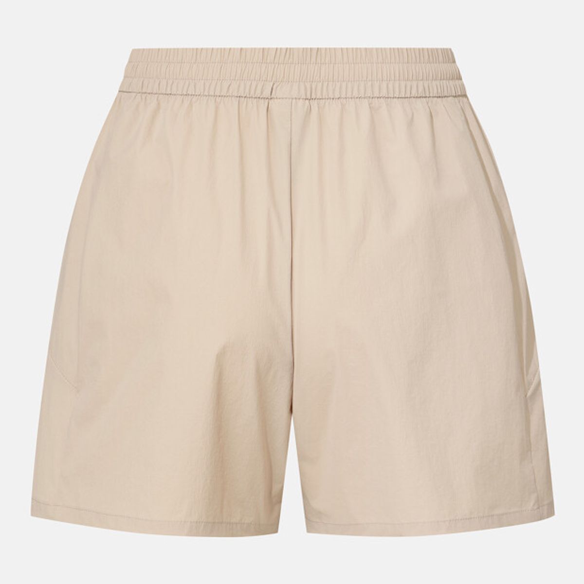 데상트(DESCENTE) 여성 4.5인치 우븐 쇼츠 베이지 SR322PHP72