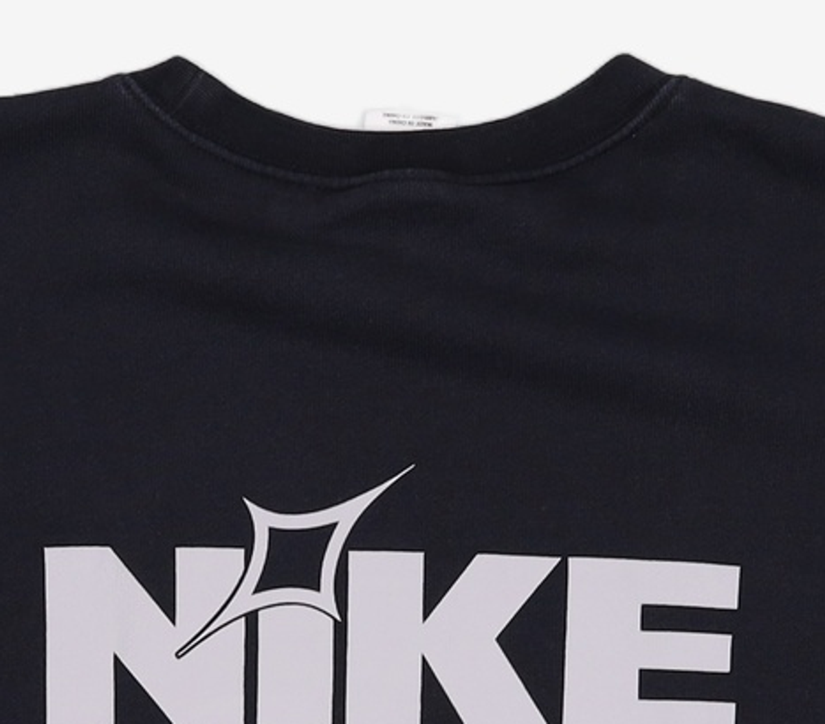 나이키(NIKE) 클럽 오버사이즈 크루넥 스웨트셔츠 M - 블랙:울프 그레이 / HQ2962-010 S