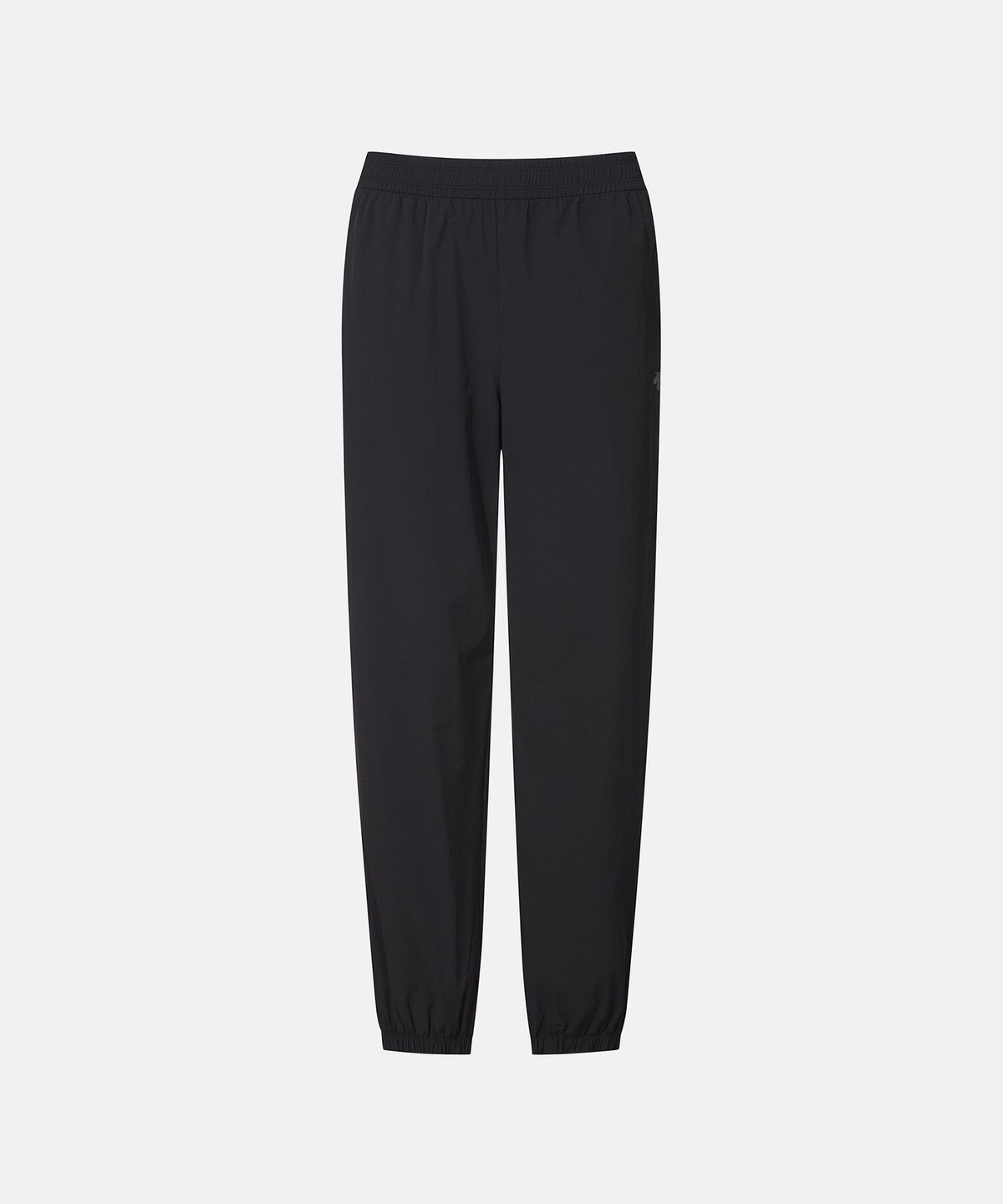 데상트(DESCENTE) 여성 우븐 조거핏 팬츠 블랙 SR322PWP71