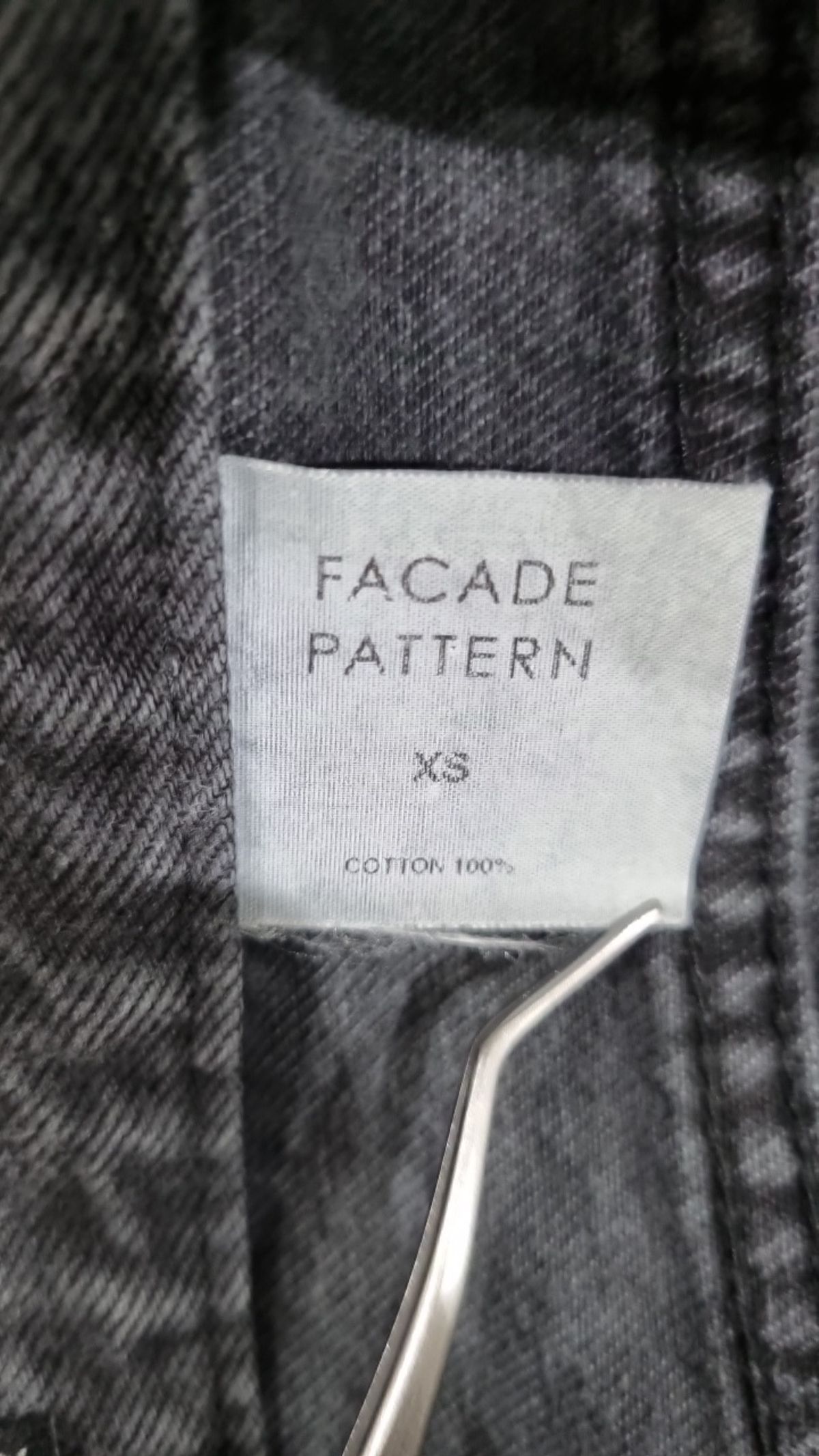 파사드패턴(FACADE PATTERN) 청/데님 팬츠 XS