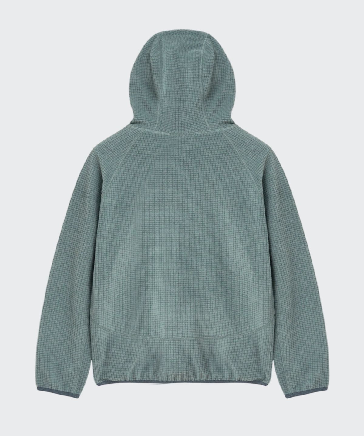 무신사 스탠다드 키즈(MUSINSA STANDARD KIDS) [시티 레저] 그리드 폴라 플리스 바라클라바 후디드 집업 [애쉬 틸]