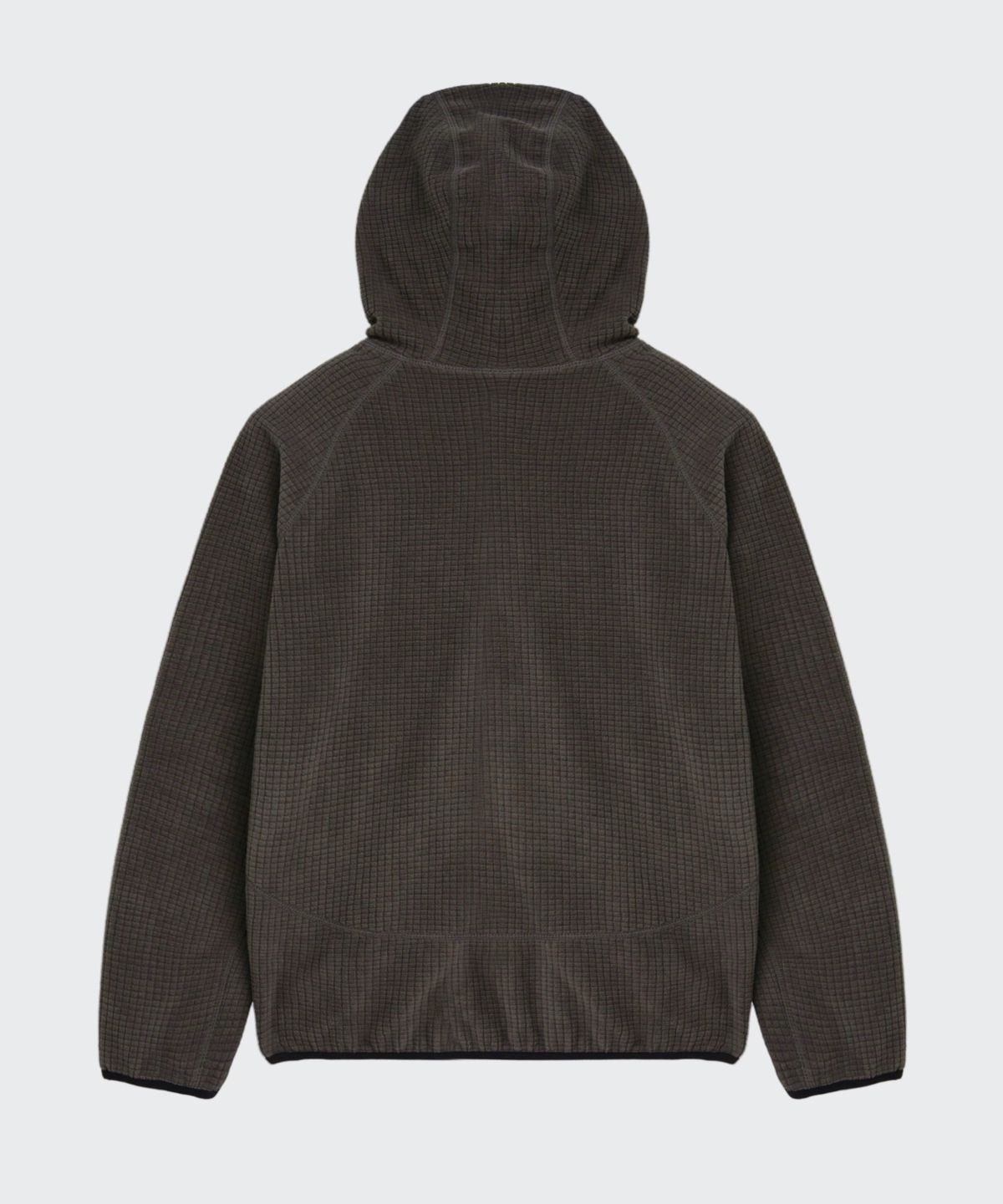 무신사 스탠다드 키즈(MUSINSA STANDARD KIDS) [시티 레저] 그리드 폴라 플리스 바라클라바 후디드 집업 [머드 그레이]
