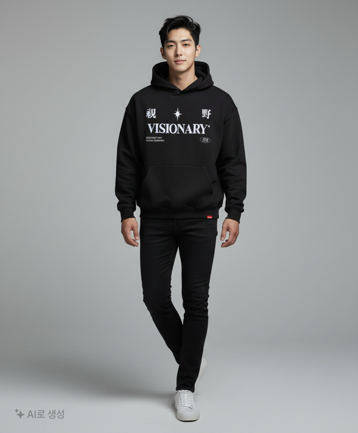 비전스트릿웨어(VISION STREETWEAR) 후드 티셔츠 M