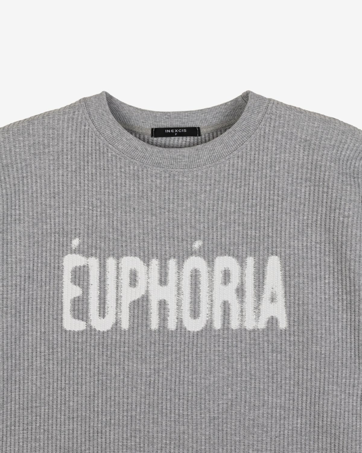 이넥시스(INEXCIS) 유포 와플 티셔츠 (Melange)