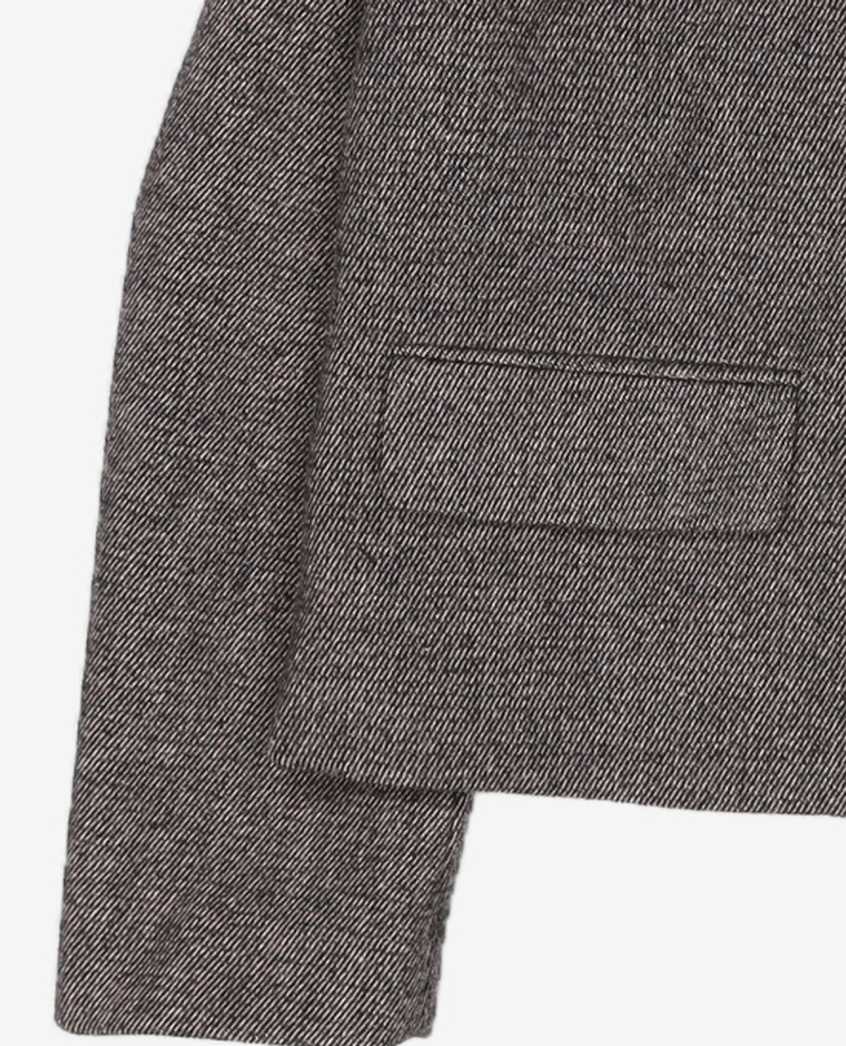 미쏘(MIXXO) 크롭 울터치 원버튼 테일러드 자켓 MIWJKC221G L