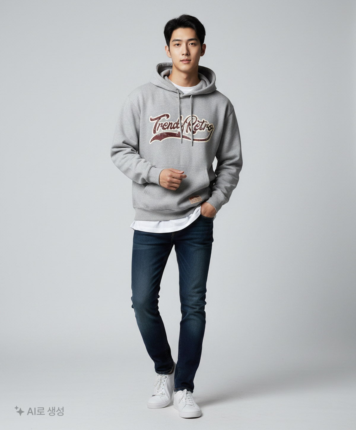 구빈(GUBIN) 후드 티셔츠