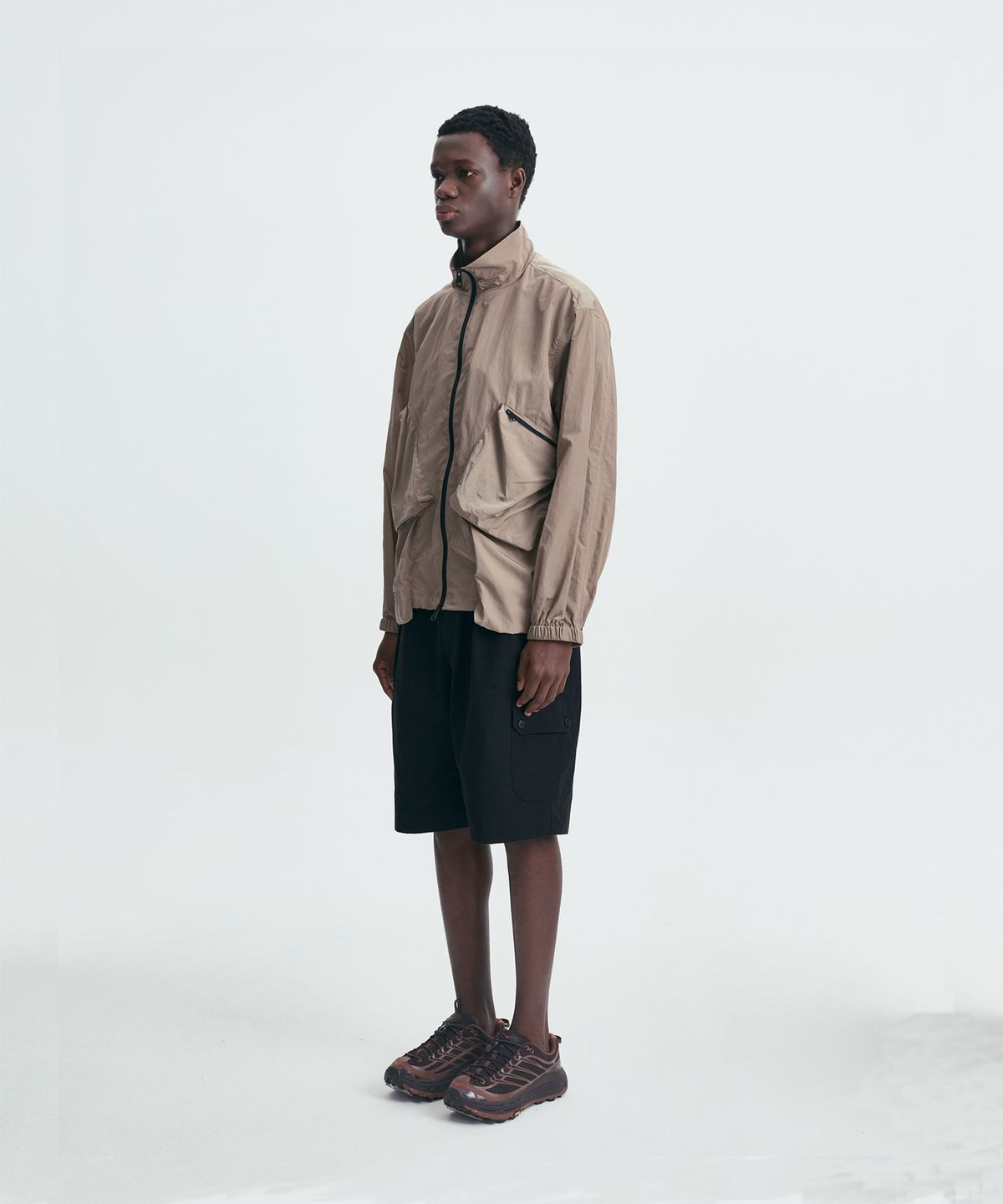밀라코드(MILACODE) Rip-Stop Gurkha Shorts - BLACK